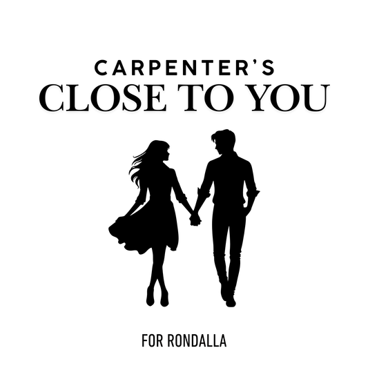 (They Long to Be) Close to You by Carpenters - Rondalla Sheet Music by Musicondalla