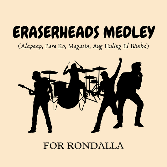 Eraserheads Medley - Rondalla Sheet Music by Musicondalla