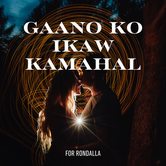 Gaano Ko Ikaw Kamahal - Rondalla Sheet Music by Musicondalla