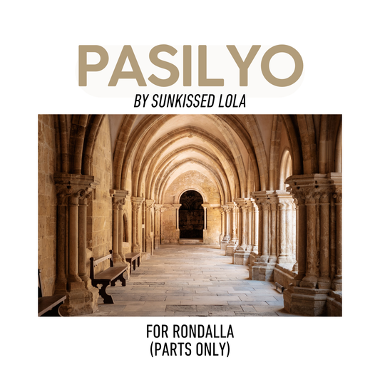 Pasilyo (parts only) - Rondalla Sheet Music by Musicondalla