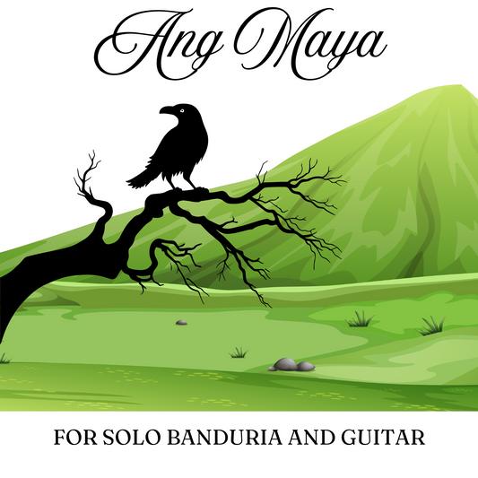 Ang Maya for Solo Banduria - Rondalla Sheet Music by Musicondalla