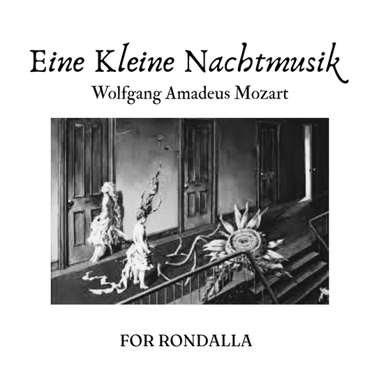 Eine Kleine Nachtmusik - Rondalla Sheet Music by Musicondalla