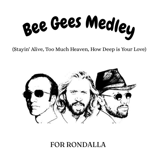 Bee Gees Medley - Rondalla Sheet Music by Musicondalla