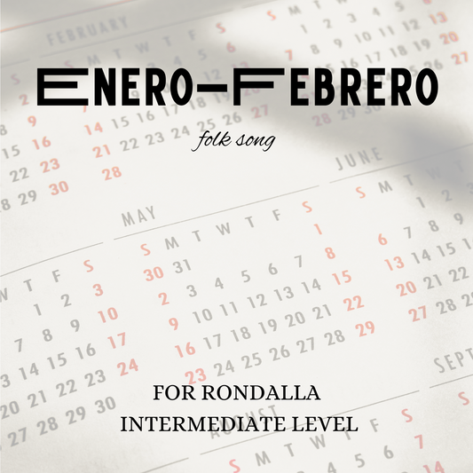 Enero-Febrero - Rondalla Sheet Music by Musicondalla