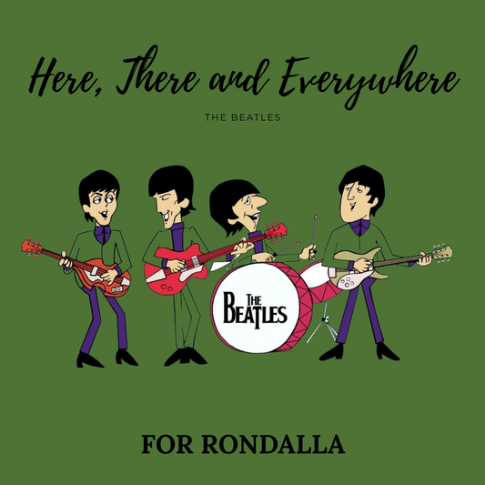 Here, There and Everywhere - Rondalla Sheet Music by Musicondalla