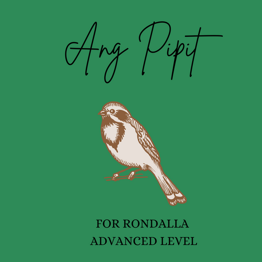 Ang Pipit (Advanced Level) - Rondalla Sheet Music by Musicondalla