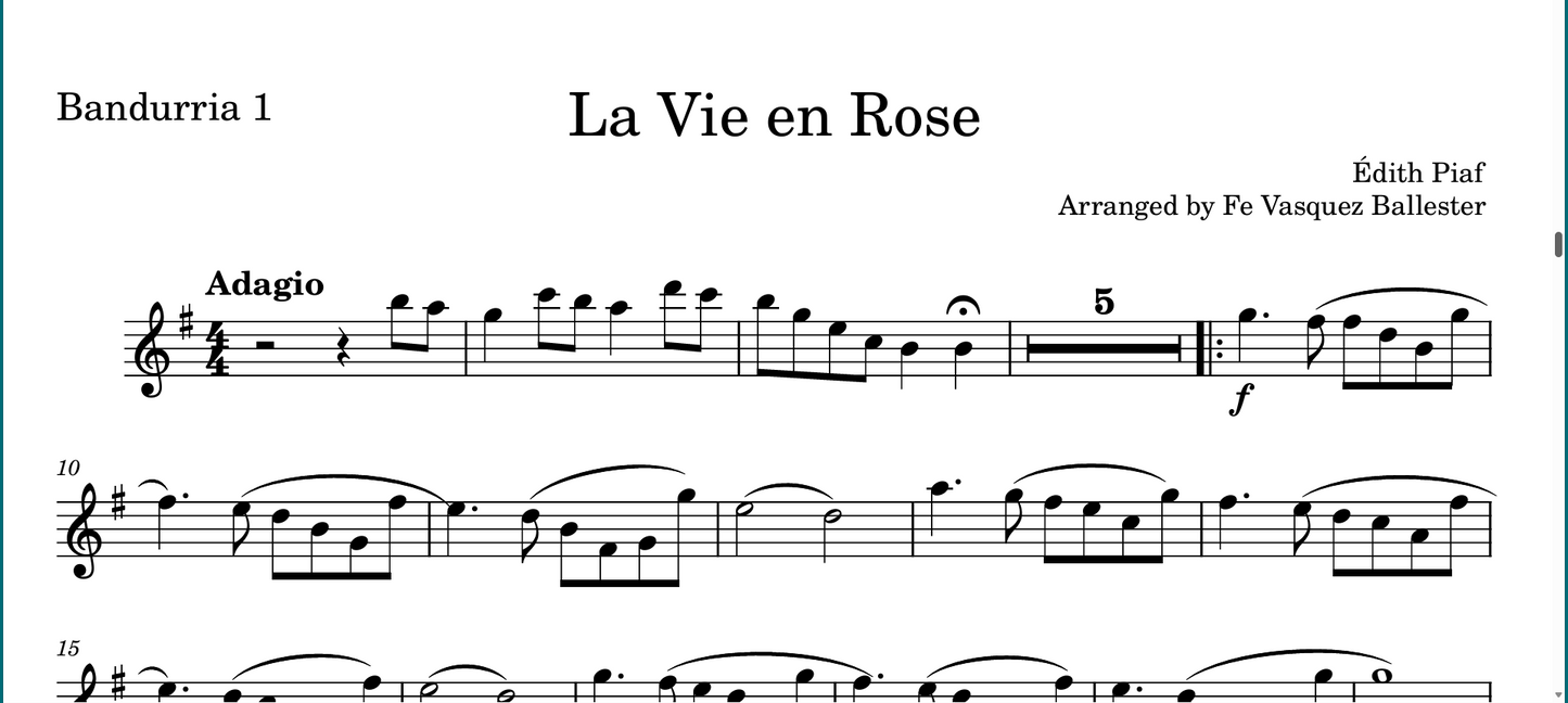 La Vie en Rose