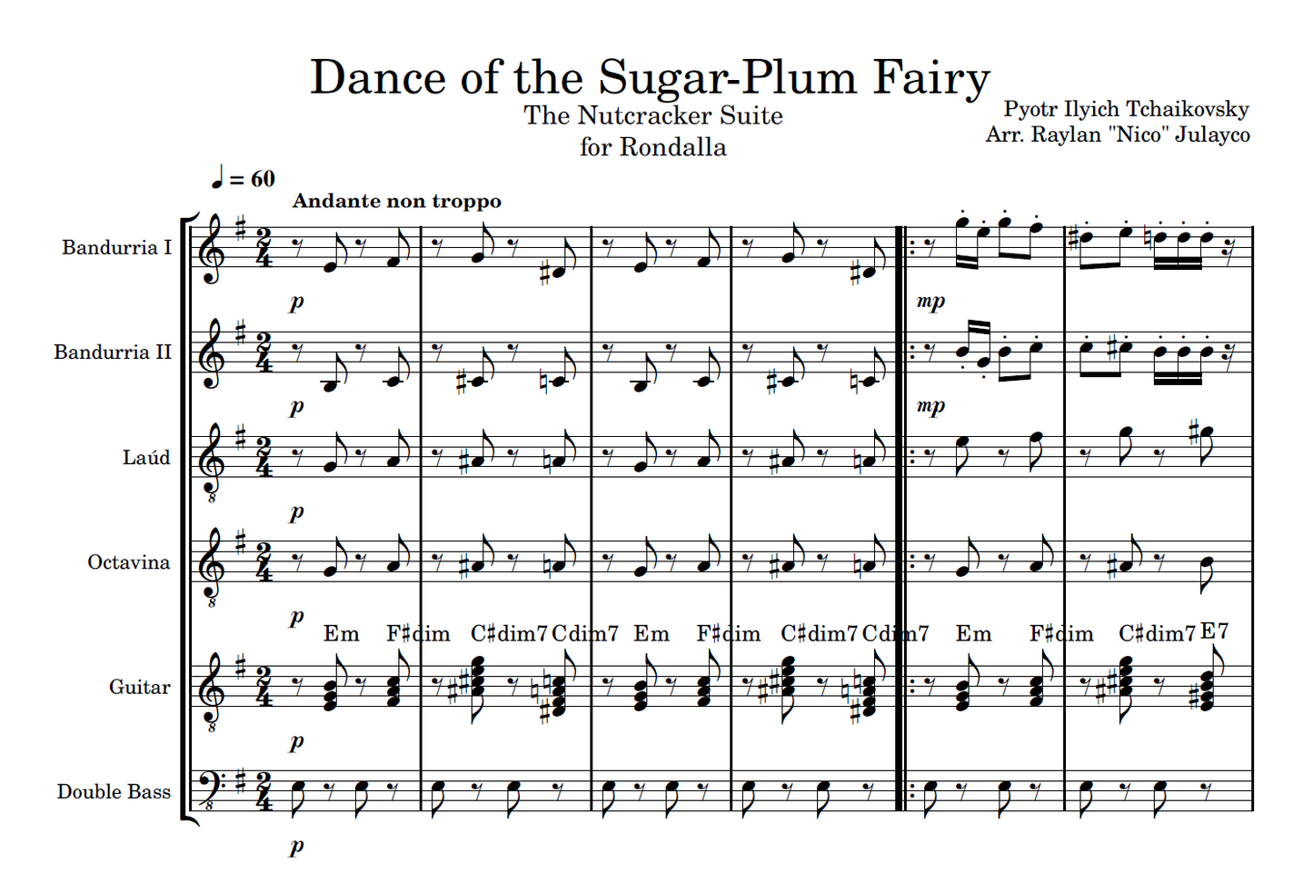 Dance of the Sugar-Plum Fairy