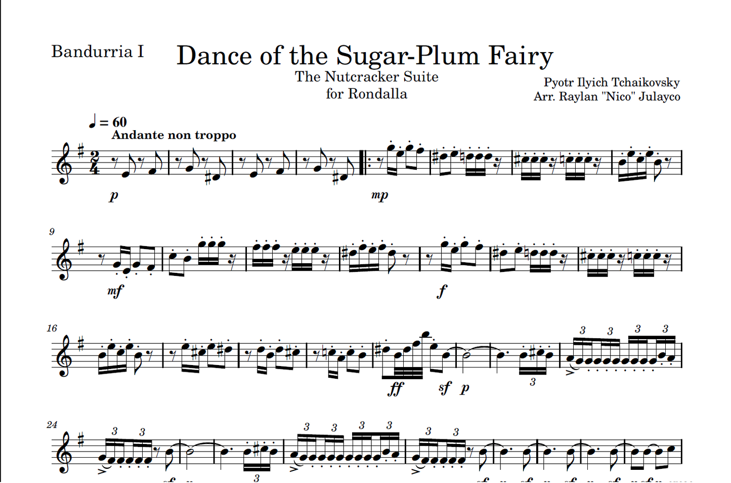 Dance of the Sugar-Plum Fairy