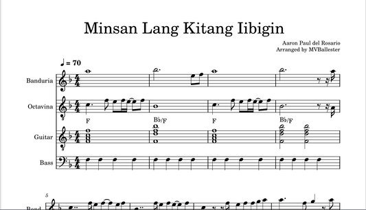 Minsan Lang Kita Iibigin