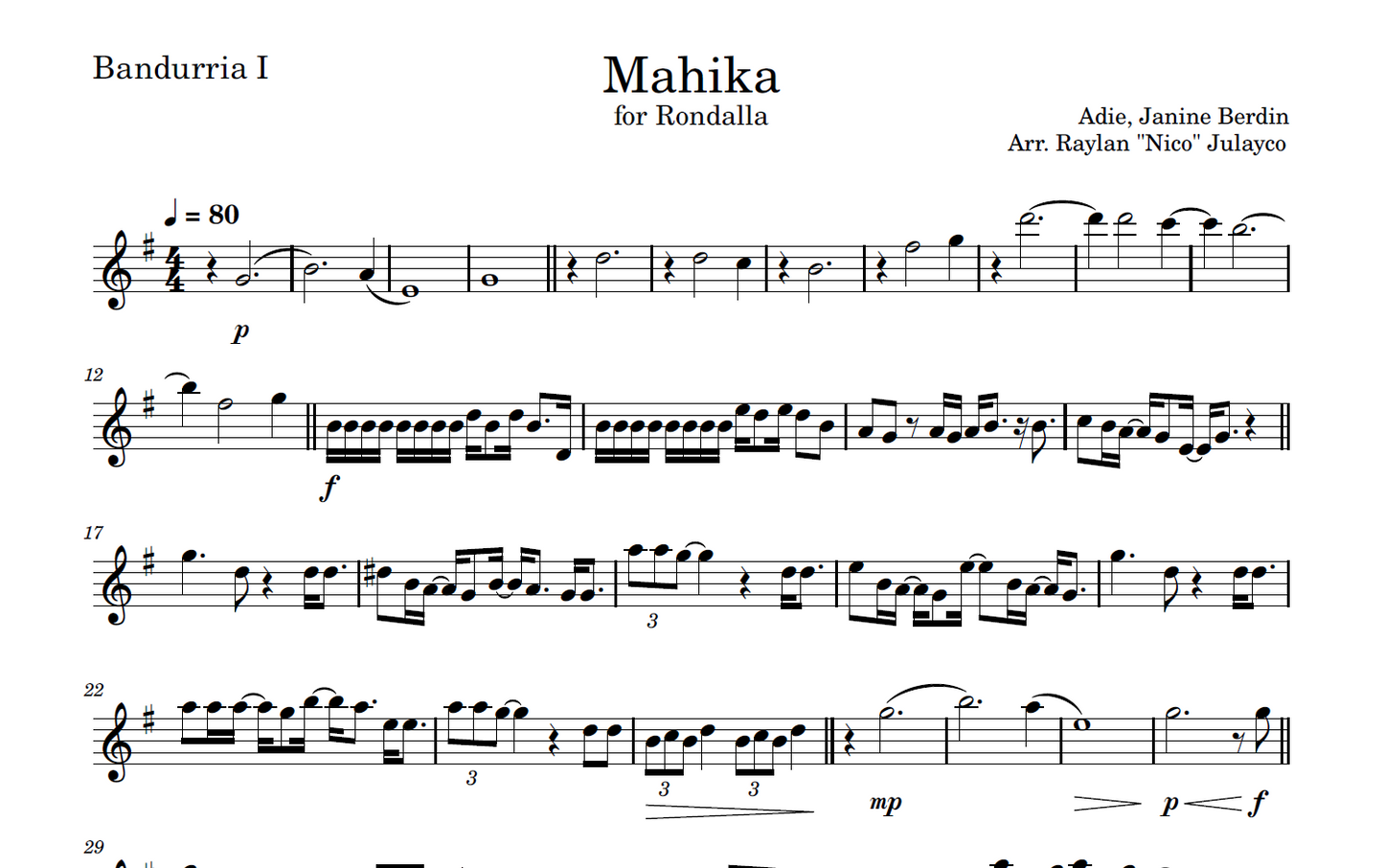 Mahika by Adie