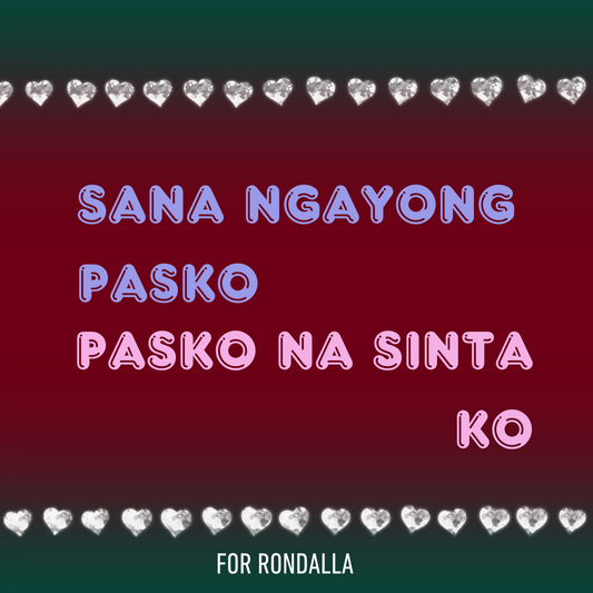 Sana Ngayong Pasko / Pasko Na Sinta Ko - Rondalla Sheet Music by Musicondalla
