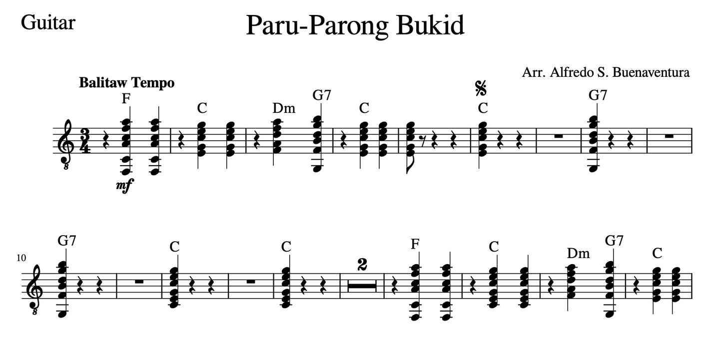 Paru-Parong Bukid