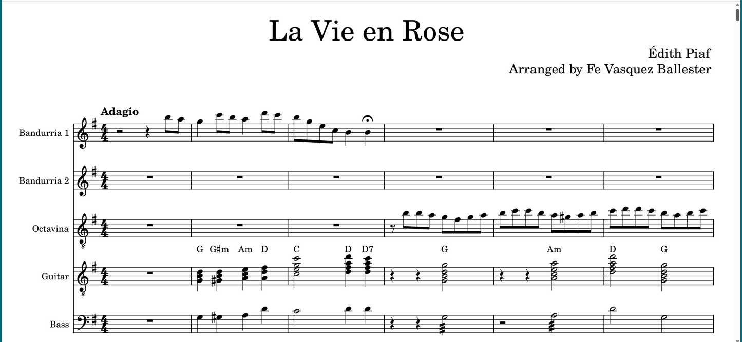 La Vie en Rose