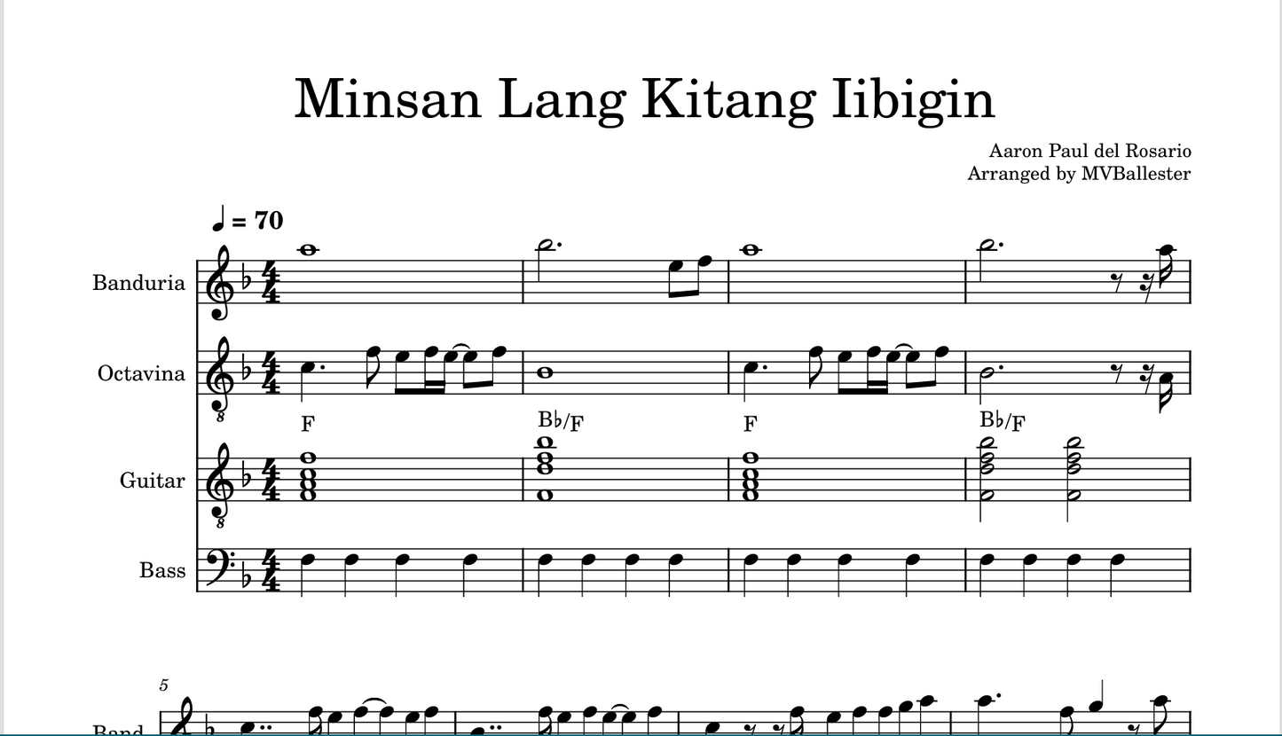Minsan Lang Kita Iibigin