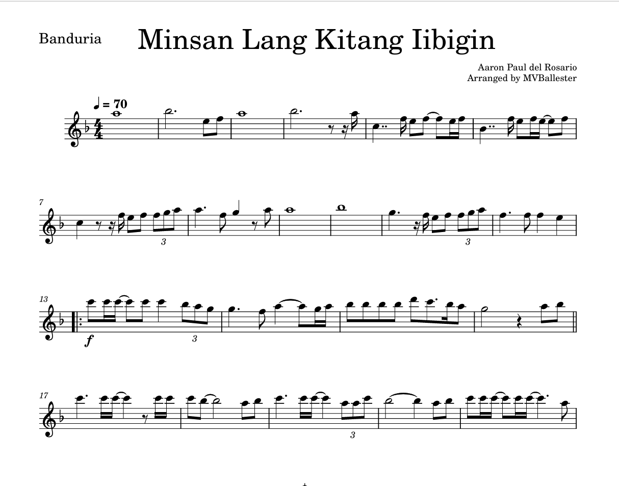 Minsan Lang Kita Iibigin