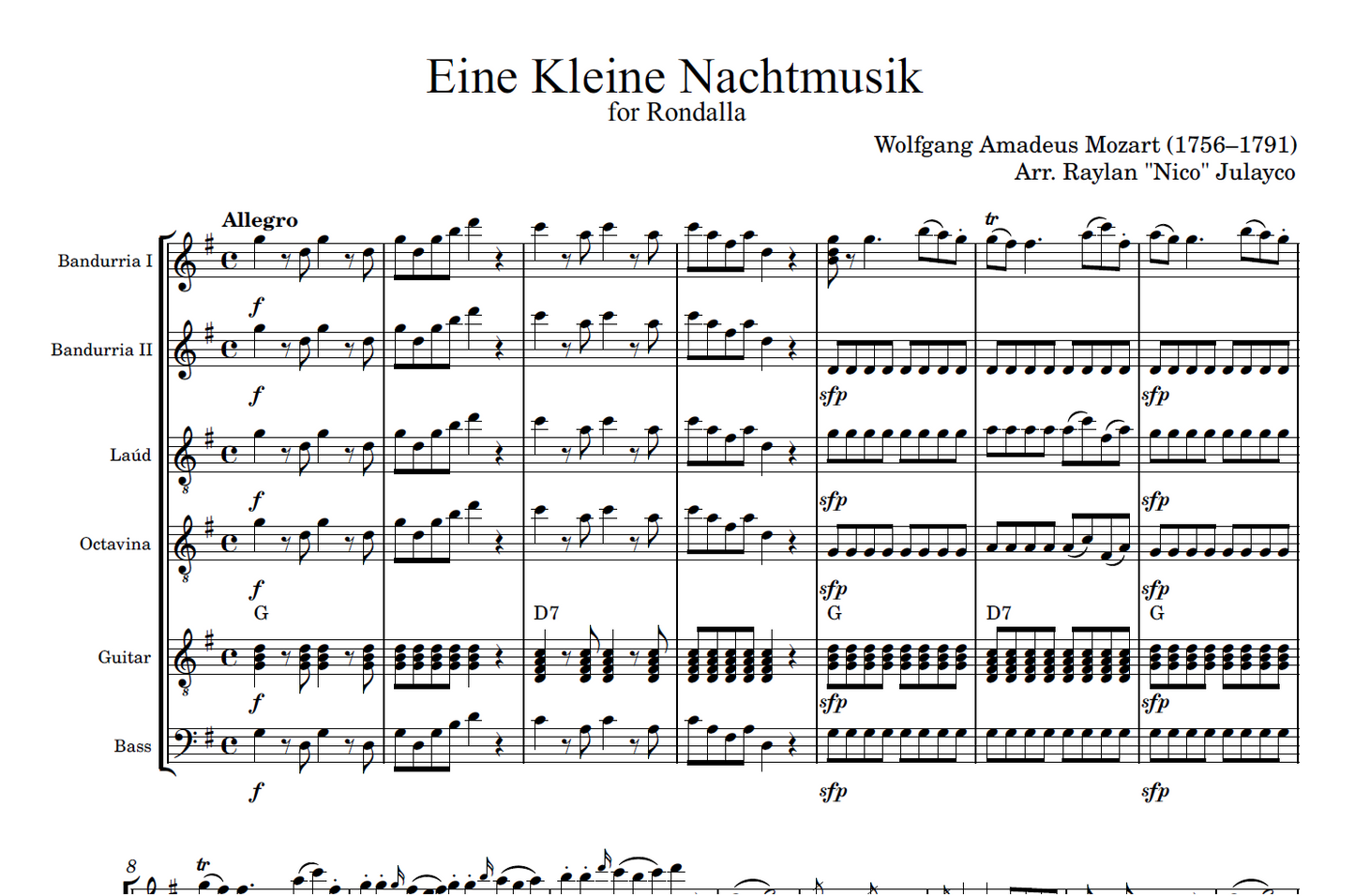 Eine Kleine Nachtmusik