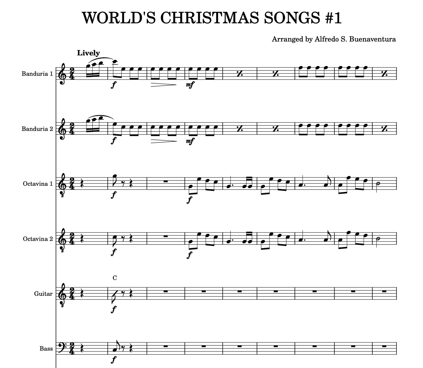World's Christmas Songs #1