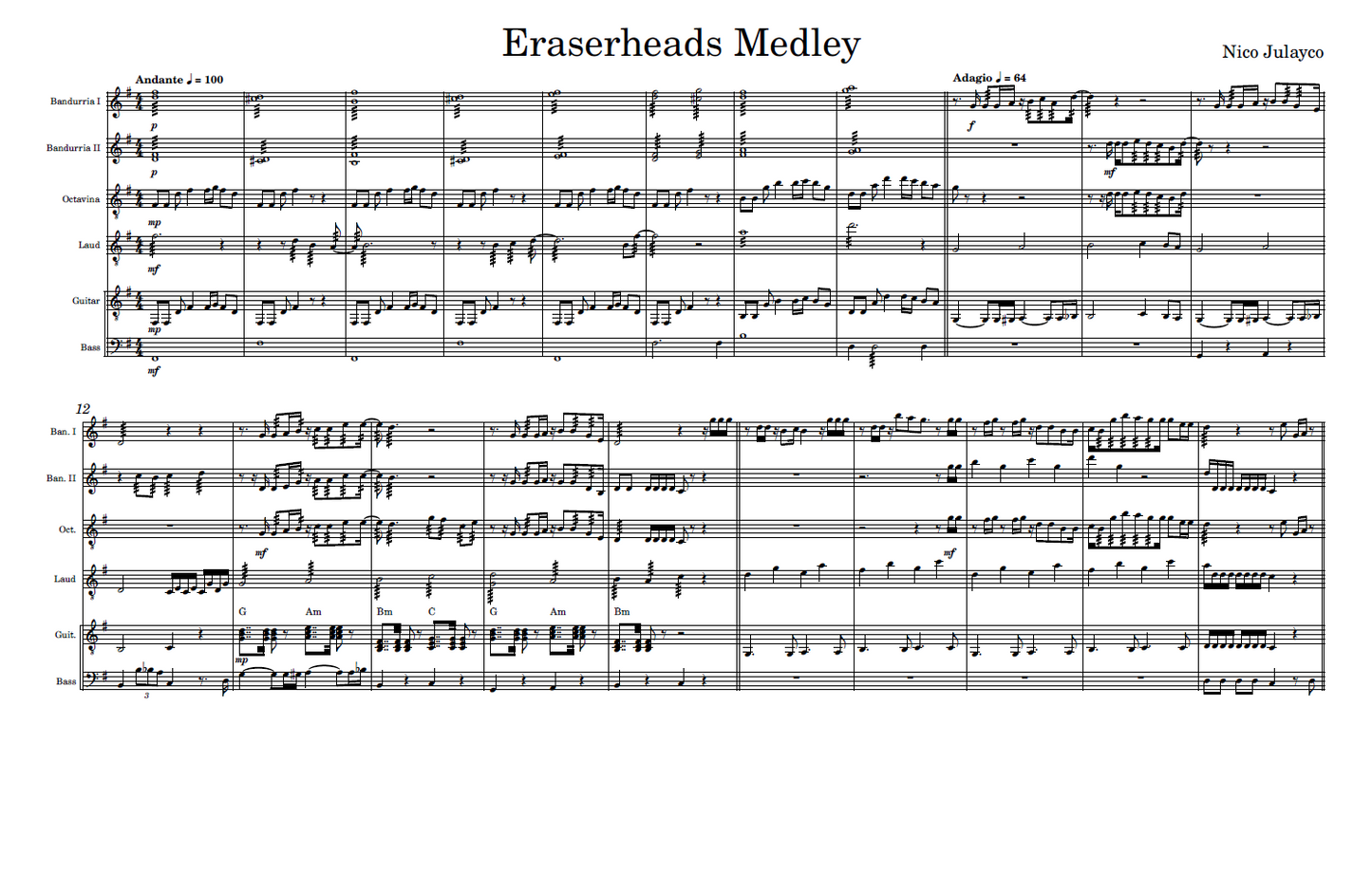 Eraserheads Medley