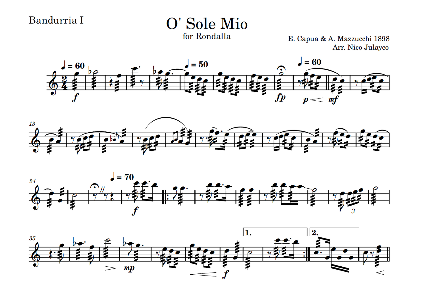 O Sole Mio